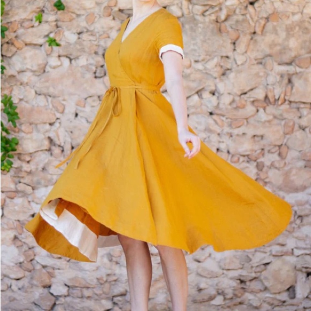 Son de Flor Wrap Dress